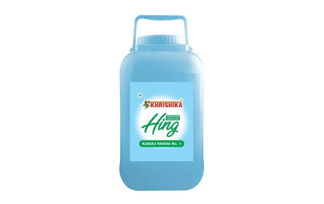 Khrishika Hing Kabuli Khada No.1    Plastic Container  5 kilogram
